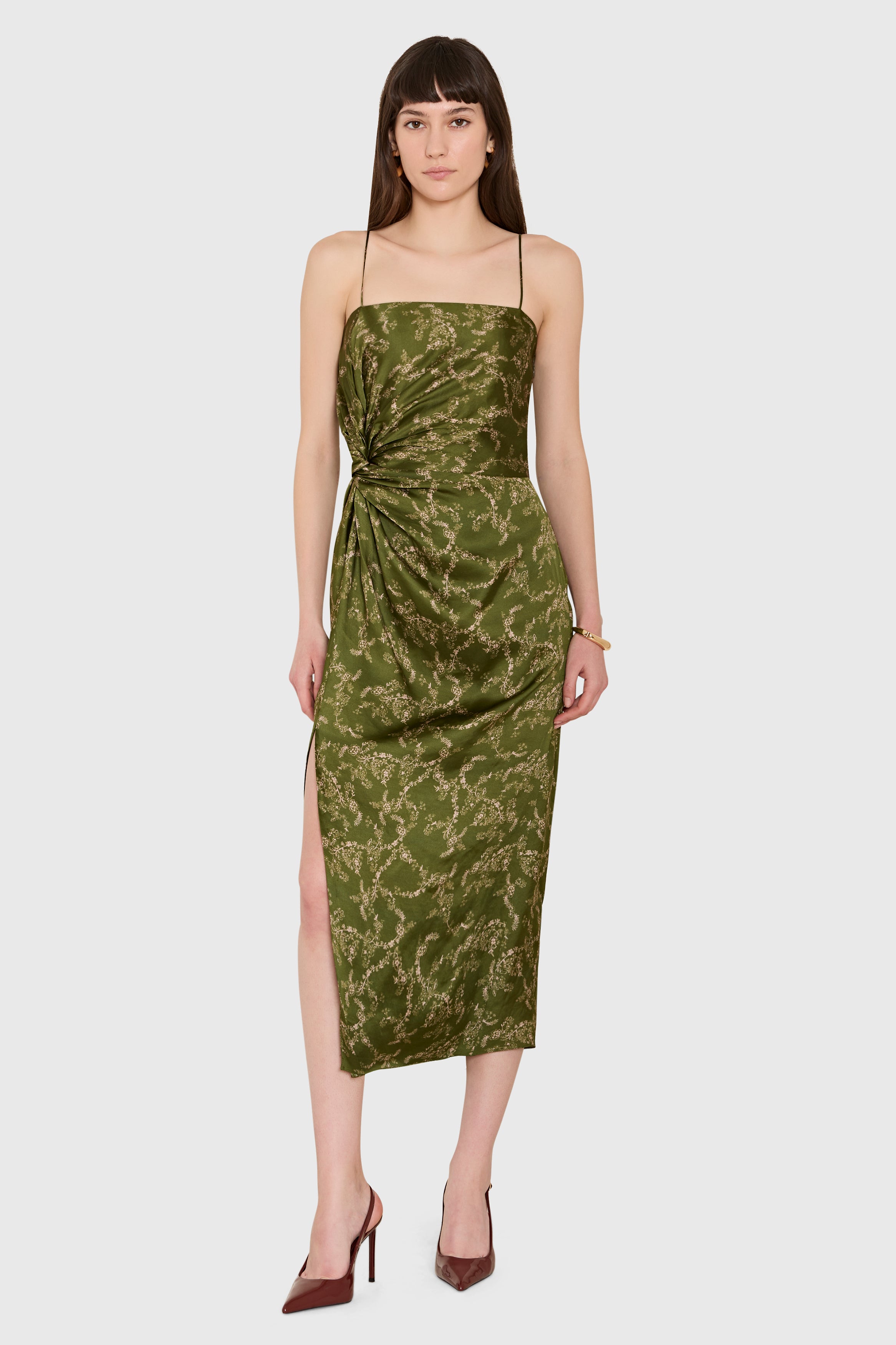 Jean Dress  in Christina Print view 5