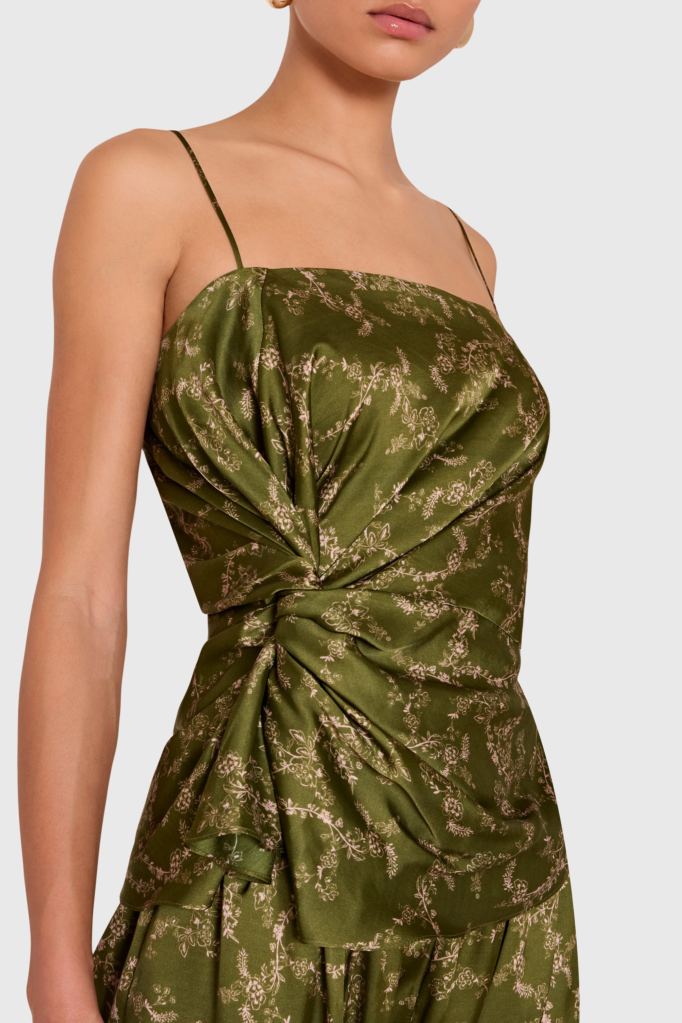Maci Top  in Christina Print view 4