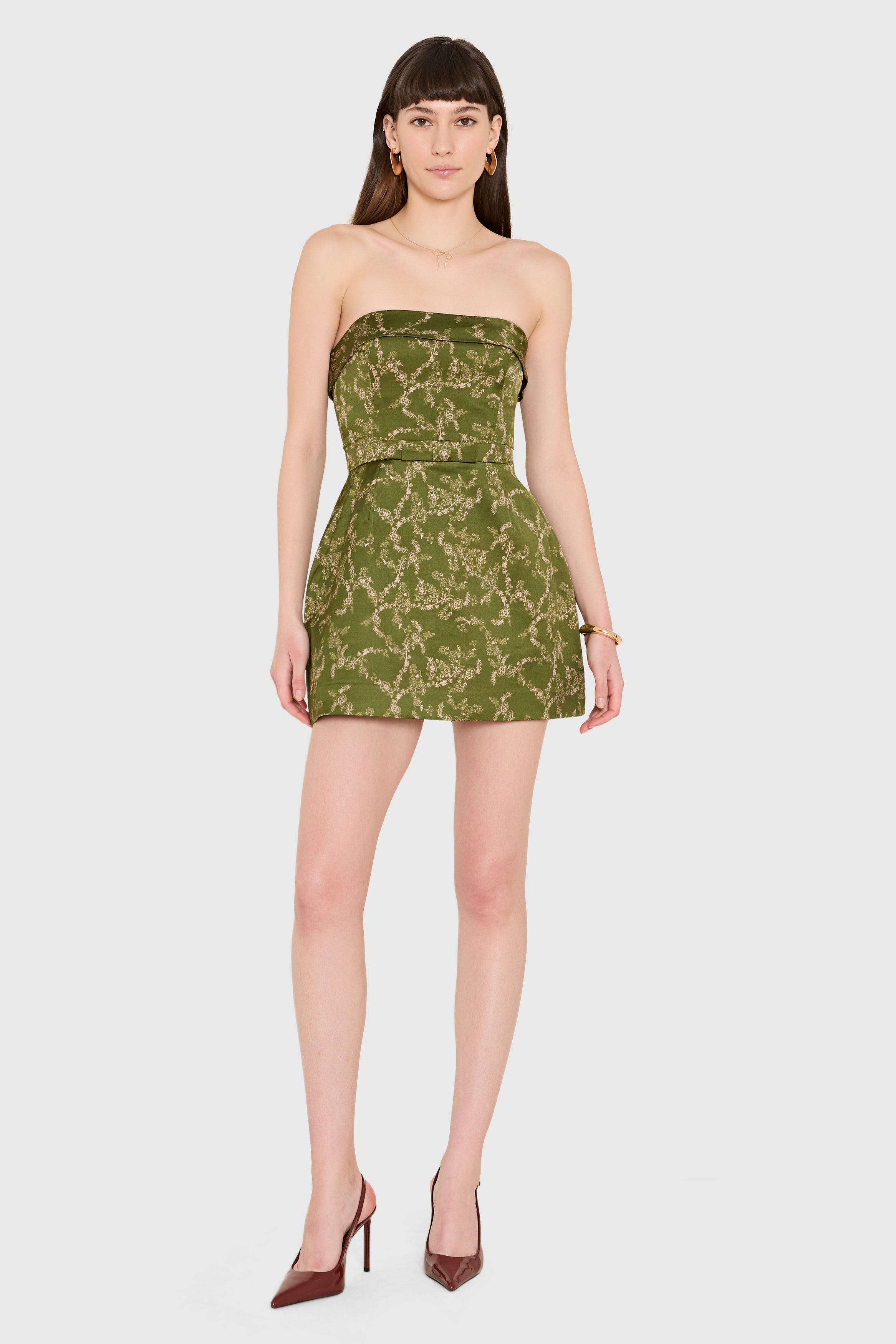 Avalee Skort Romper  in Christina Print view 5