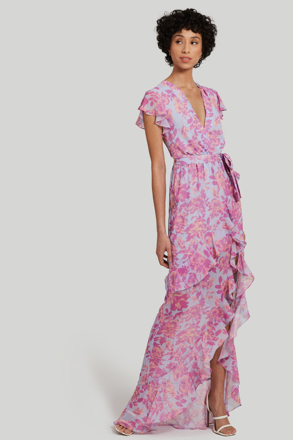 Johanna Maxi Dress in Midsummer Print